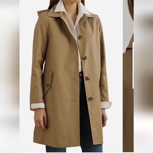 Lauren Ralph Lauren Longline Classic Raincoat